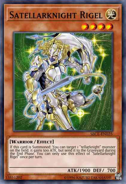 Satellarknight Rigel - SECE-ENS05 - Super Rare - Limited