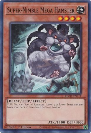 Super-Nimble Mega Hamster - EGO1-EN011 - Common - Unlimited