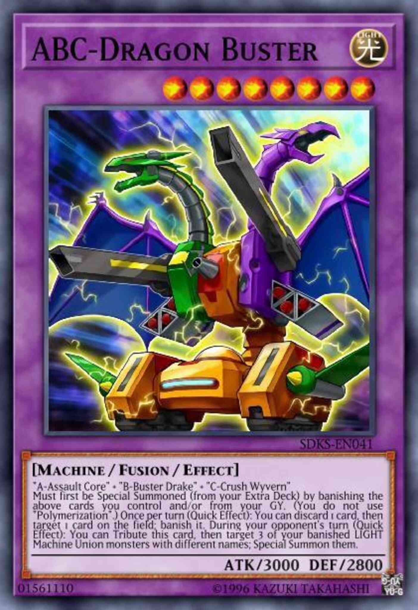 ABC-Dragon Buster - SDKS-EN041 - Ultra Rare - 1st Edition