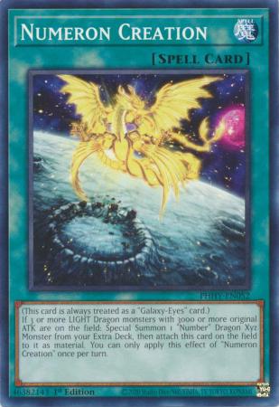 Numeron Creation - PHHY-EN052 - Common - 1st Edition