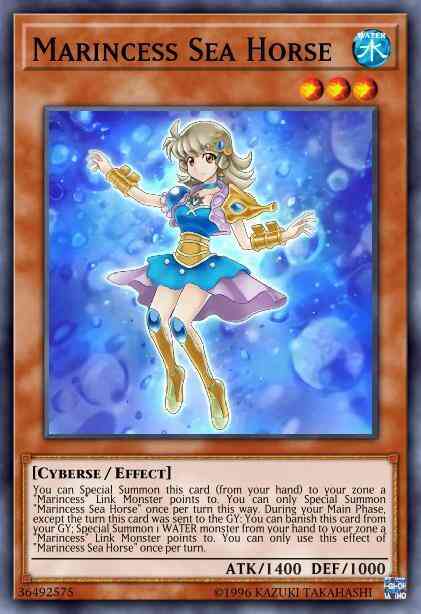 Marincess Sea Horse - RIRA-EN003 - Starlight Rare - 1st Edition