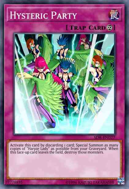 Hysteric Party - LCJW-EN112 - Super Rare - 1st Edition