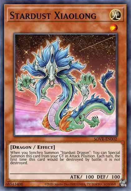 Stardust Xiaolong - SOVR-EN002 - Rare - 1st Edition