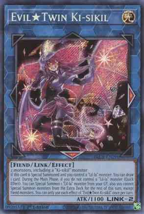 Evil★Twin Ki-sikil - BLCR-EN096 - Secret Rare - 1st Edition