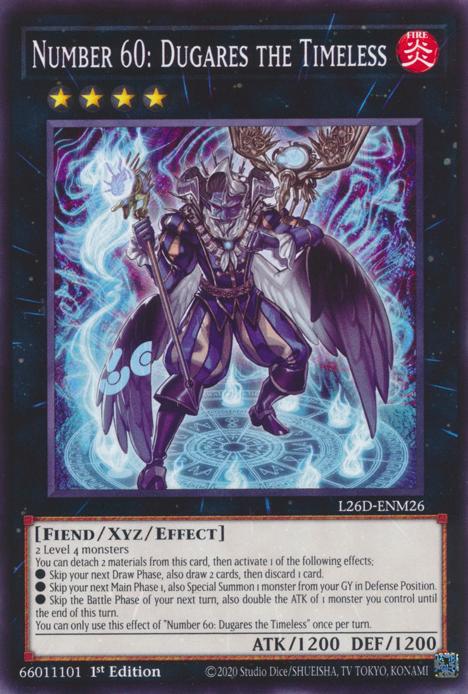 Number 60: Dugares the Timeless - L26D-ENM26 - Common - 1st Edition