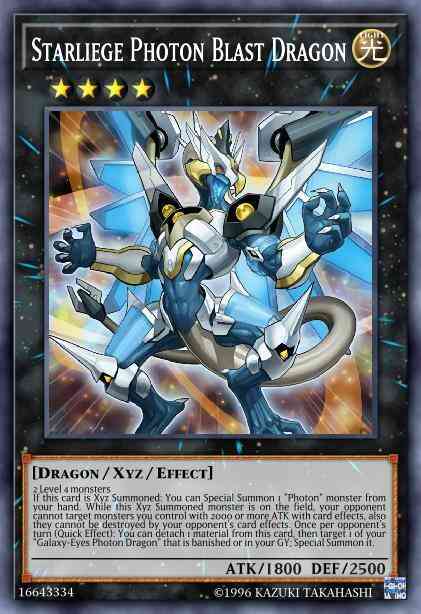 Starliege Photon Blast Dragon - LED3-EN034 - Ultra Rare - 1st Edition