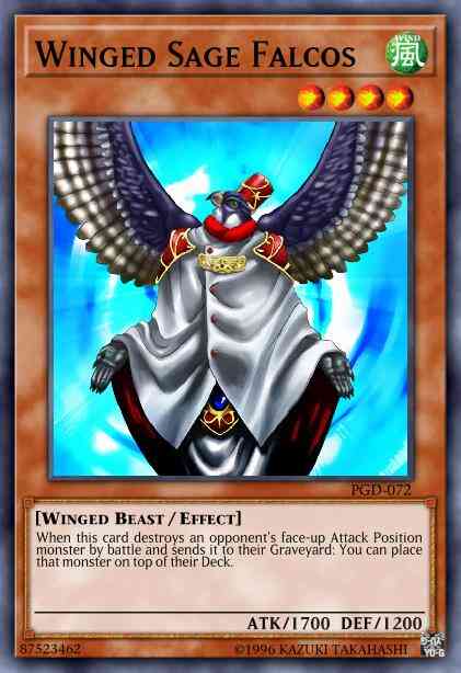 Winged Sage Falcos - PGD-072 - Rare - 1st Edition
