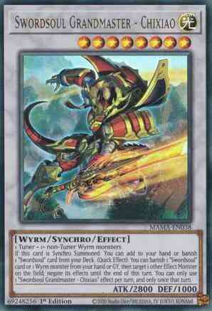 Swordsoul Grandmaster - Chixiao - MAMA-EN038 - Ultra Rare - 1st Edition