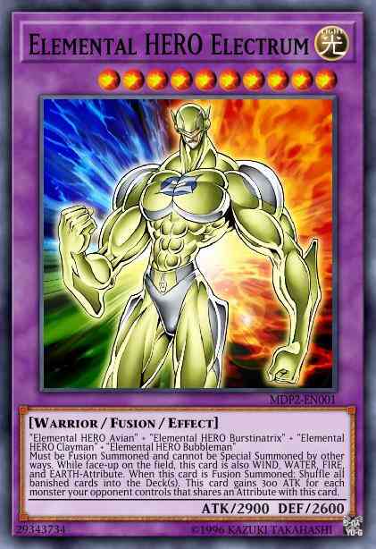 Elemental HERO Electrum - LCGX-EN052 - Ultra Rare - Unlimited
