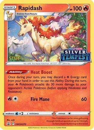 Rapidash - SWSH270 - Promo [Prerelease] [Staff] [swshp-SWSH270] [Holo]