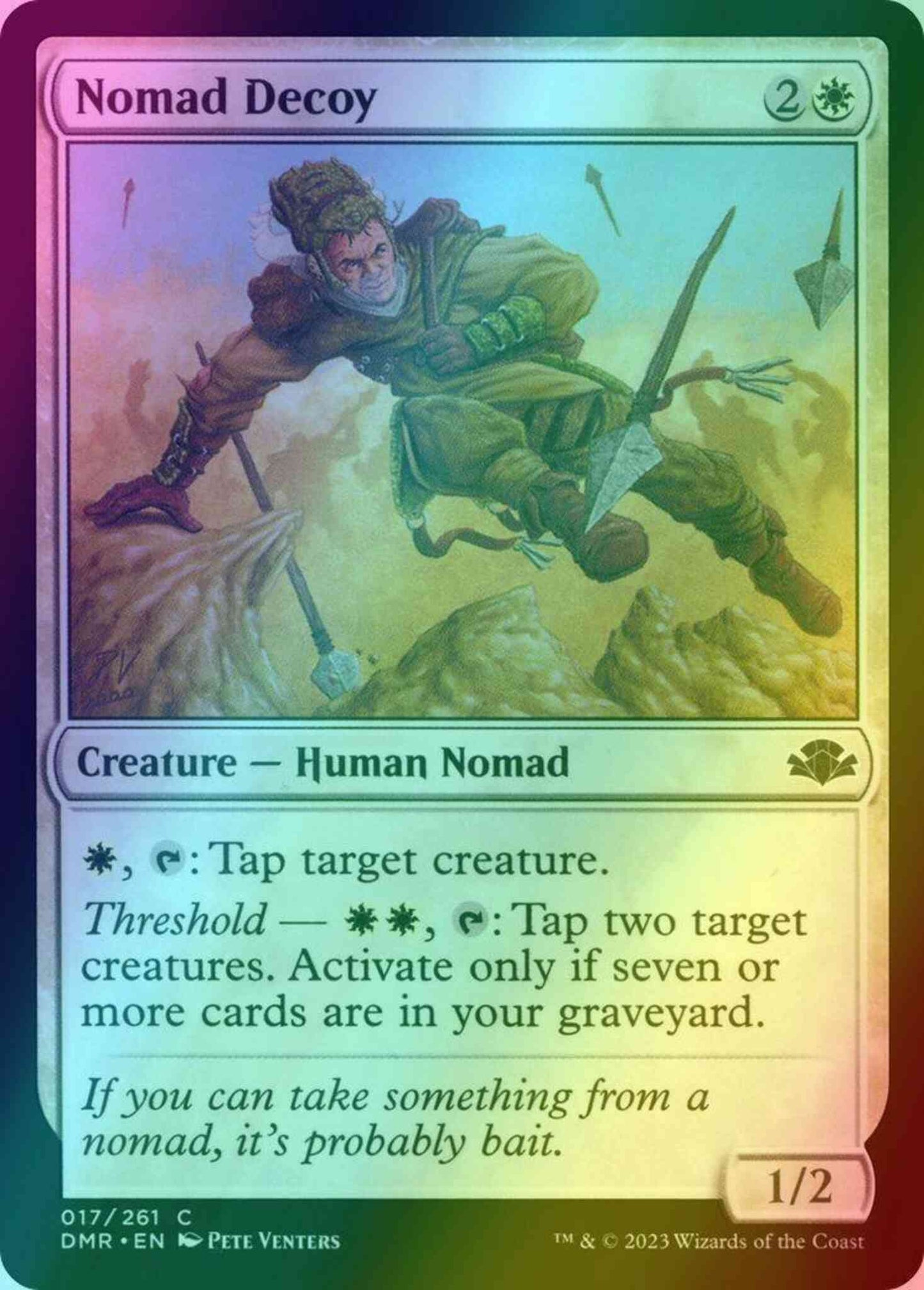 Nomad Decoy [17] [Dominaria Remastered] [Foil]