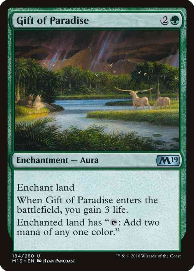 Gift of Paradise [184] [Core Set 2019] [Non-Foil]