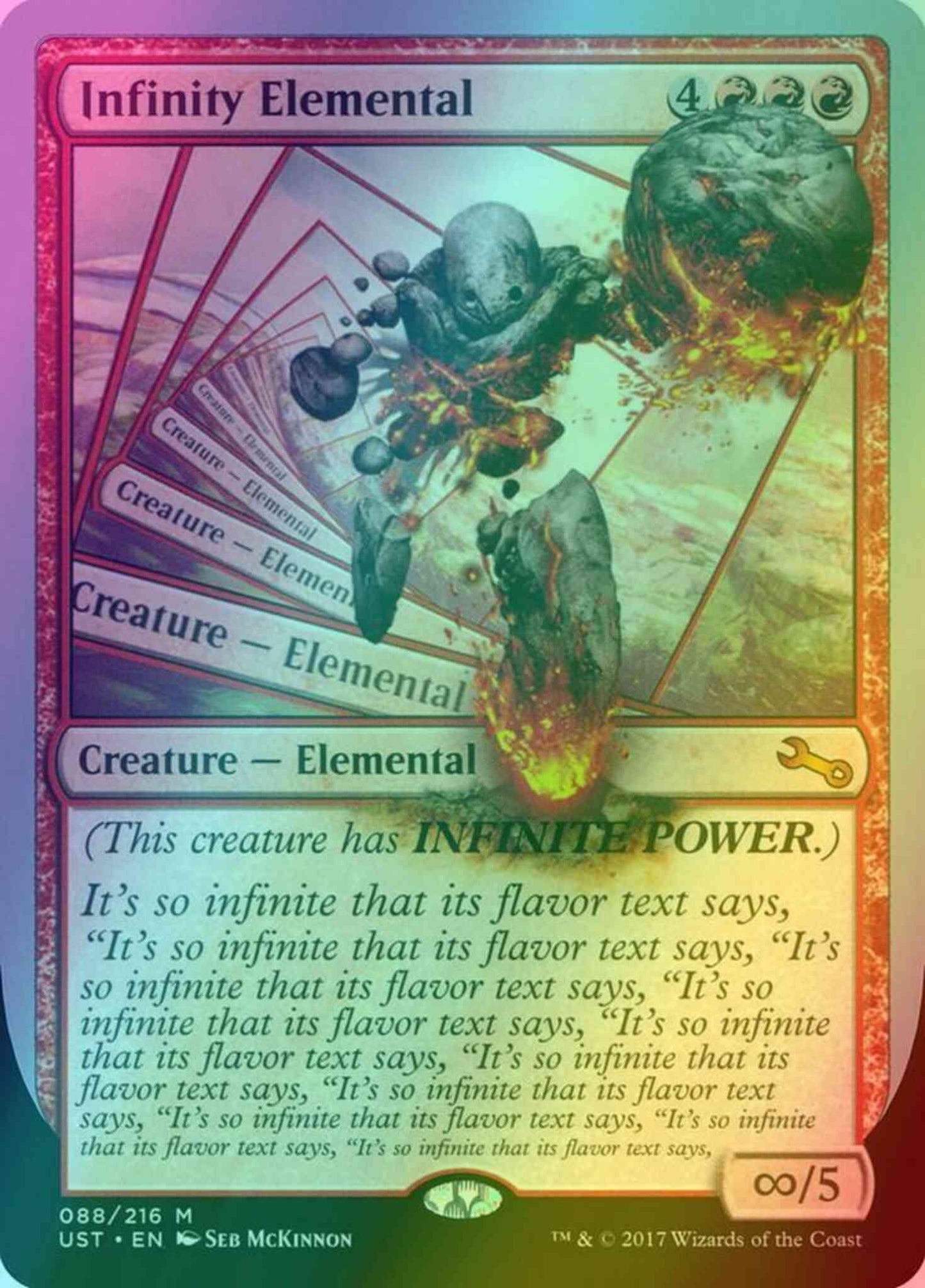 Infinity Elemental [88] [Unstable] [Foil]