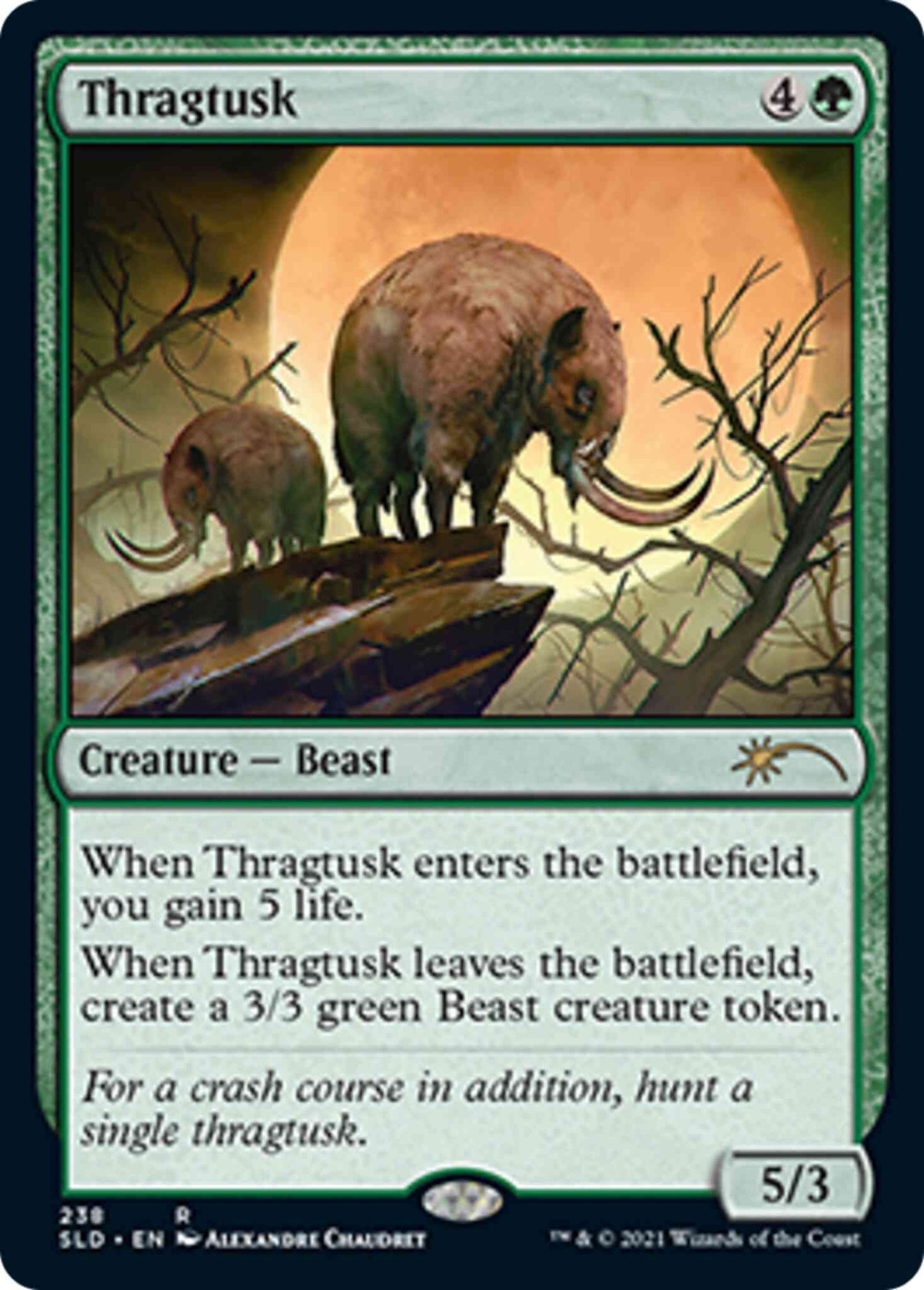 Thragtusk [0238] [Math is for Blockers] [Secret Lair Drop] [Non-Foil]