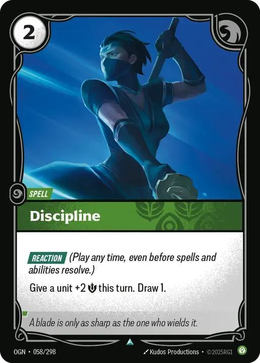 Discipline - 058/298 [Origins] [Non-Foil]