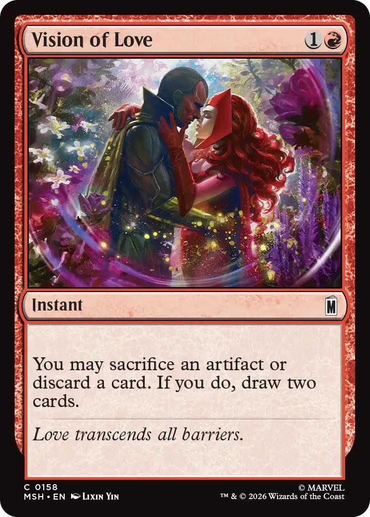 Vision of Love [158] [Marvel Super Heroes] [Non-Foil]