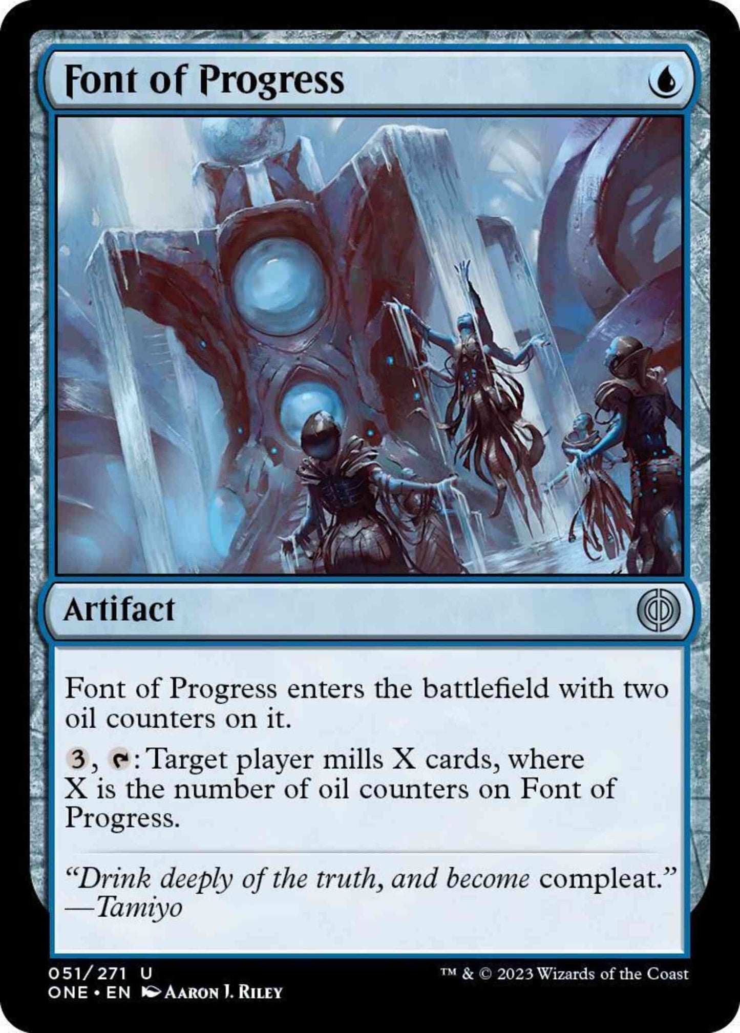 Font of Progress [51] [Phyrexia: All Will Be One] [Non-Foil]