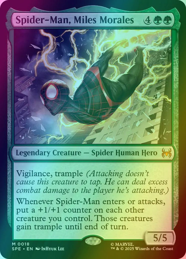 Spider-Man, Miles Morales [18] [Marvel's Spider-Man Eternal] [Foil]