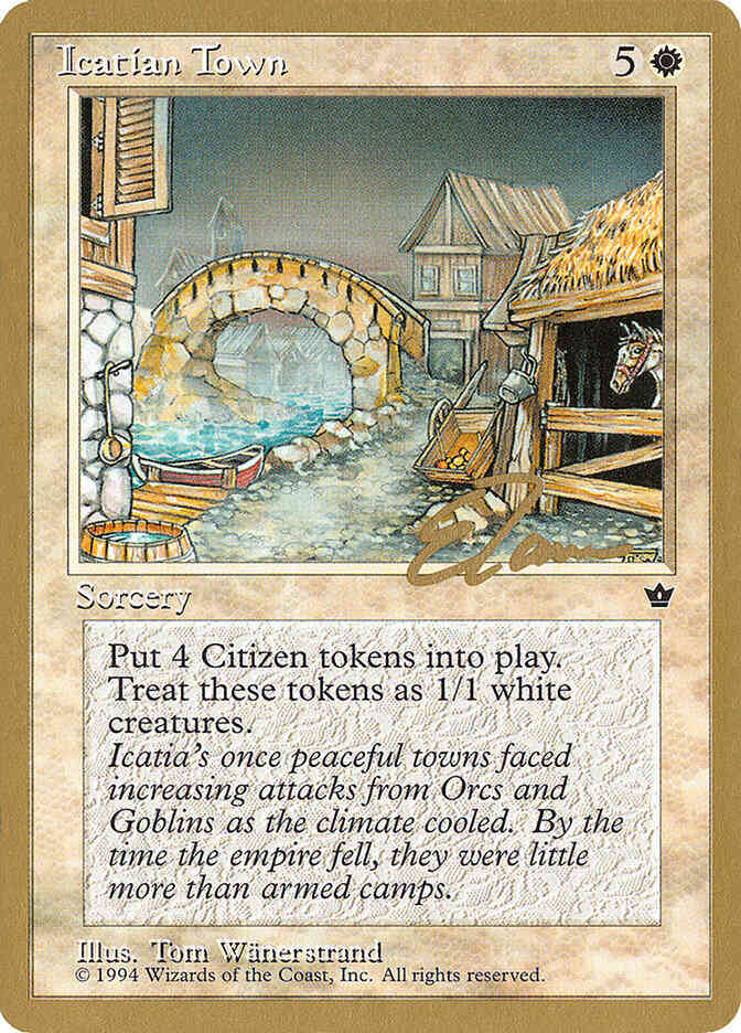Icatian Town [et15] [Pro Tour Collector Set] [Non-Foil]