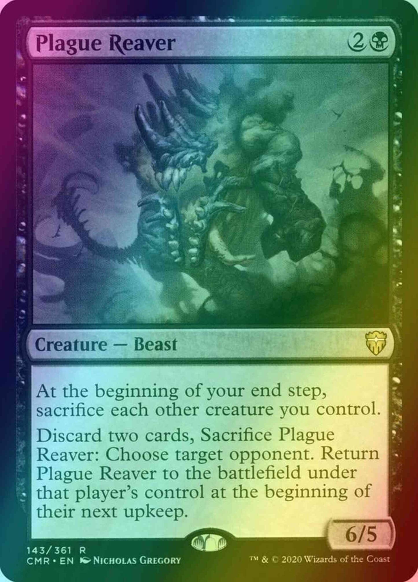 Plague Reaver [143] [Commander Legends] [Foil]