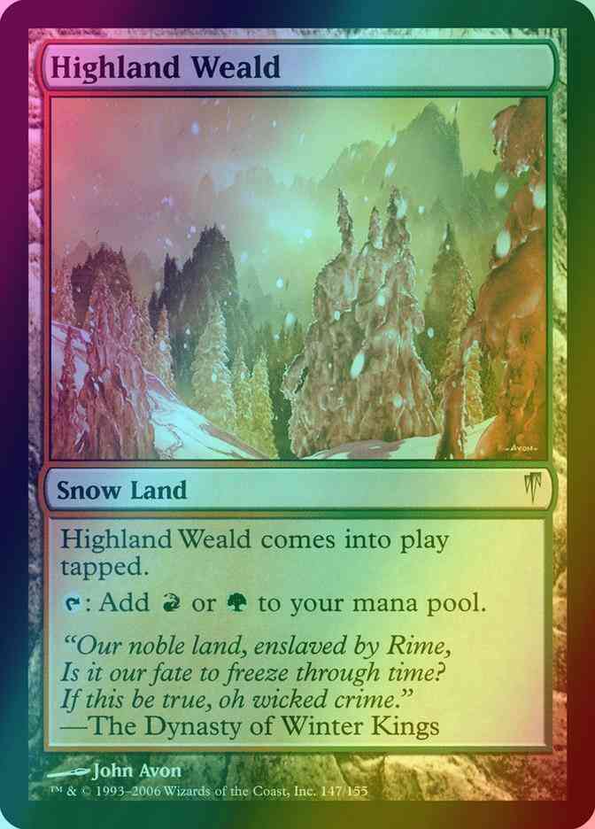 Highland Weald [147] [Coldsnap] [Foil]
