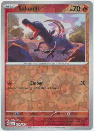 Salandit - 023/142 - Common [sv07-023] [Reverse Holo]