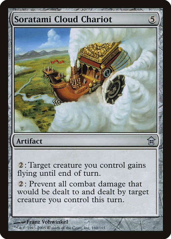 Soratami Cloud Chariot [160] [Saviors of Kamigawa] [Non-Foil]
