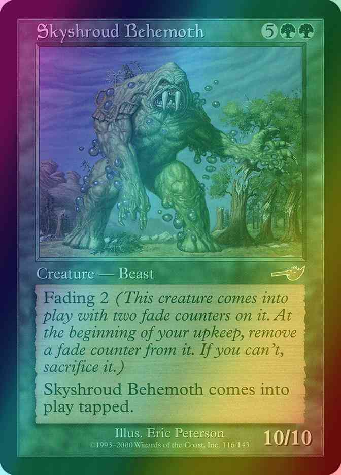 Skyshroud Behemoth [116] [Nemesis] [Foil]