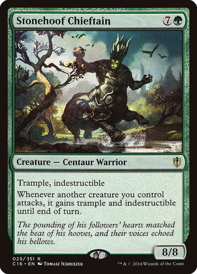 Stonehoof Chieftain [25] [Commander 2016] [Non-Foil]