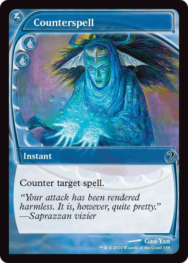 Counterspell [158] [Future Frame] [Mystery Booster 2] [Foil]