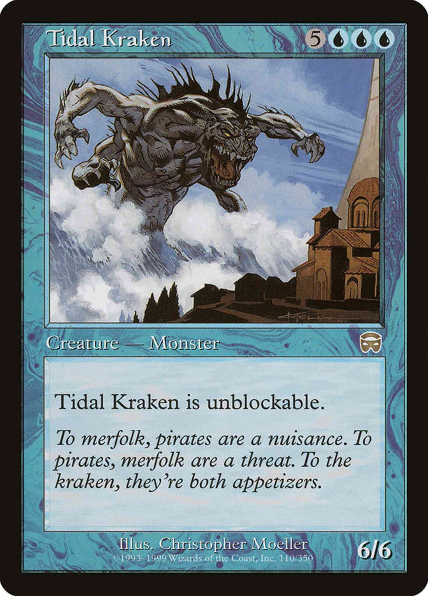 Tidal Kraken [110] [Mercadian Masques] [Non-Foil]