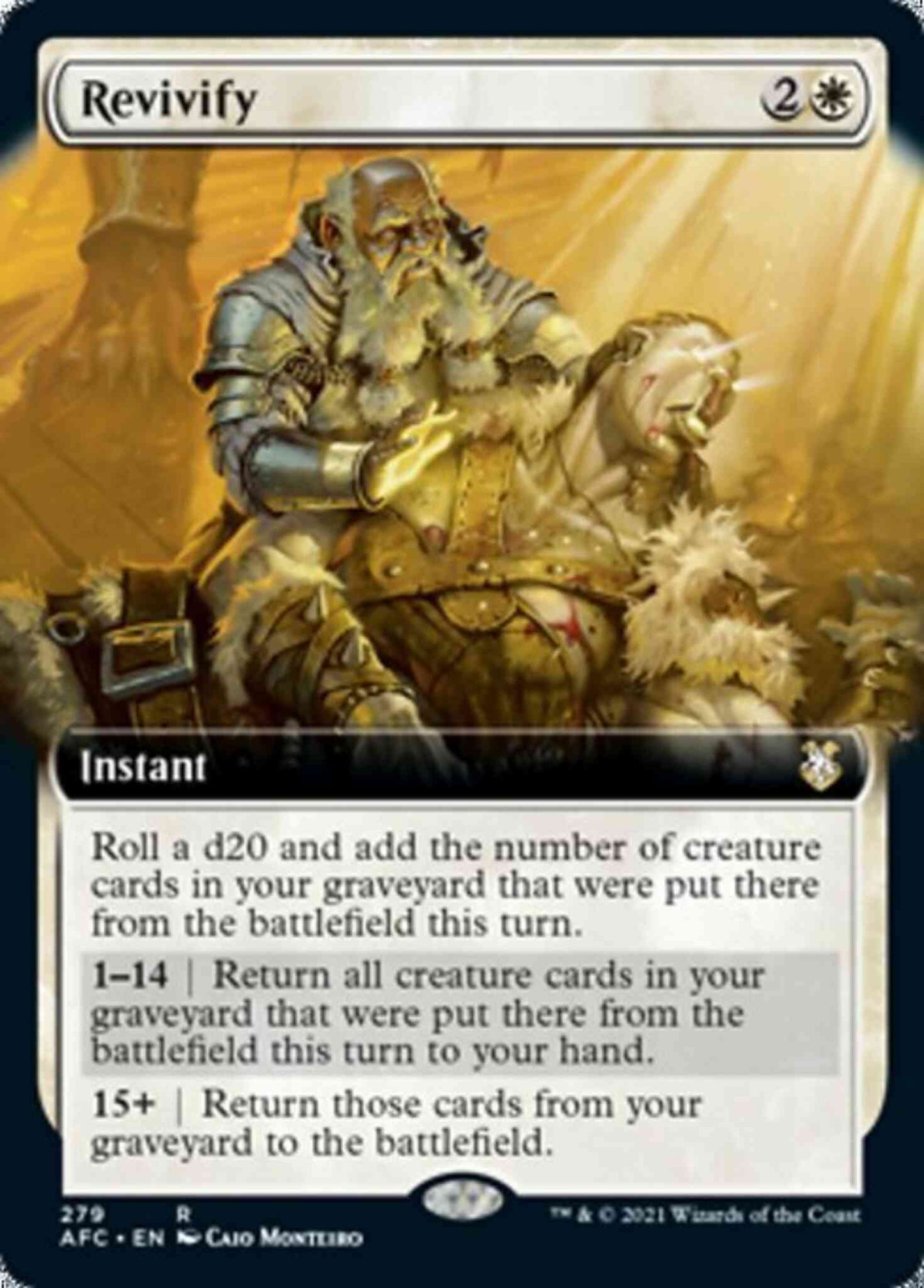 Revivify [279] [Extended Art] [Adventures in the Forgotten Realms Commander] [Non-Foil]
