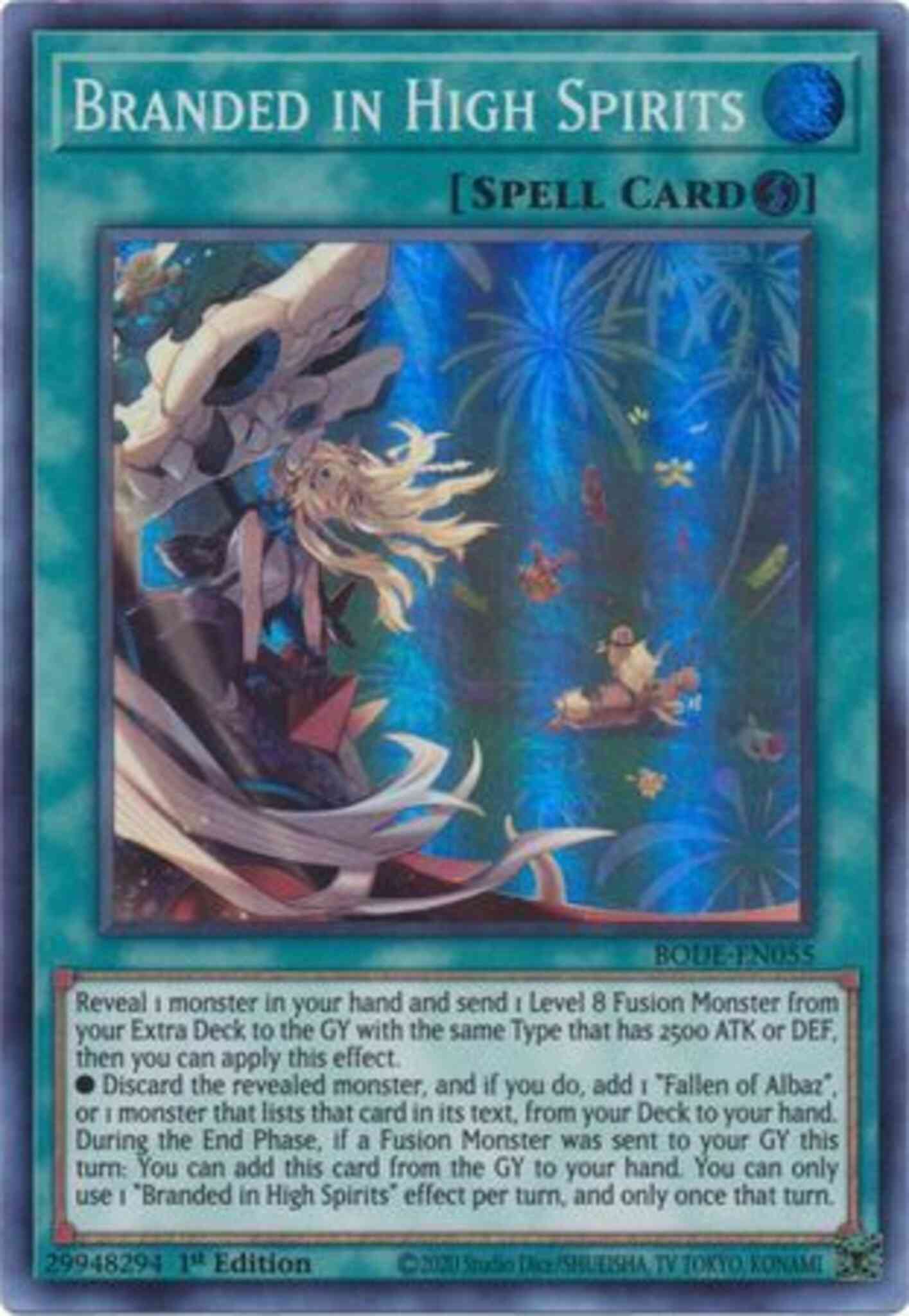 Branded in High Spirits - BODE-EN055 - Super Rare - 1st Edition