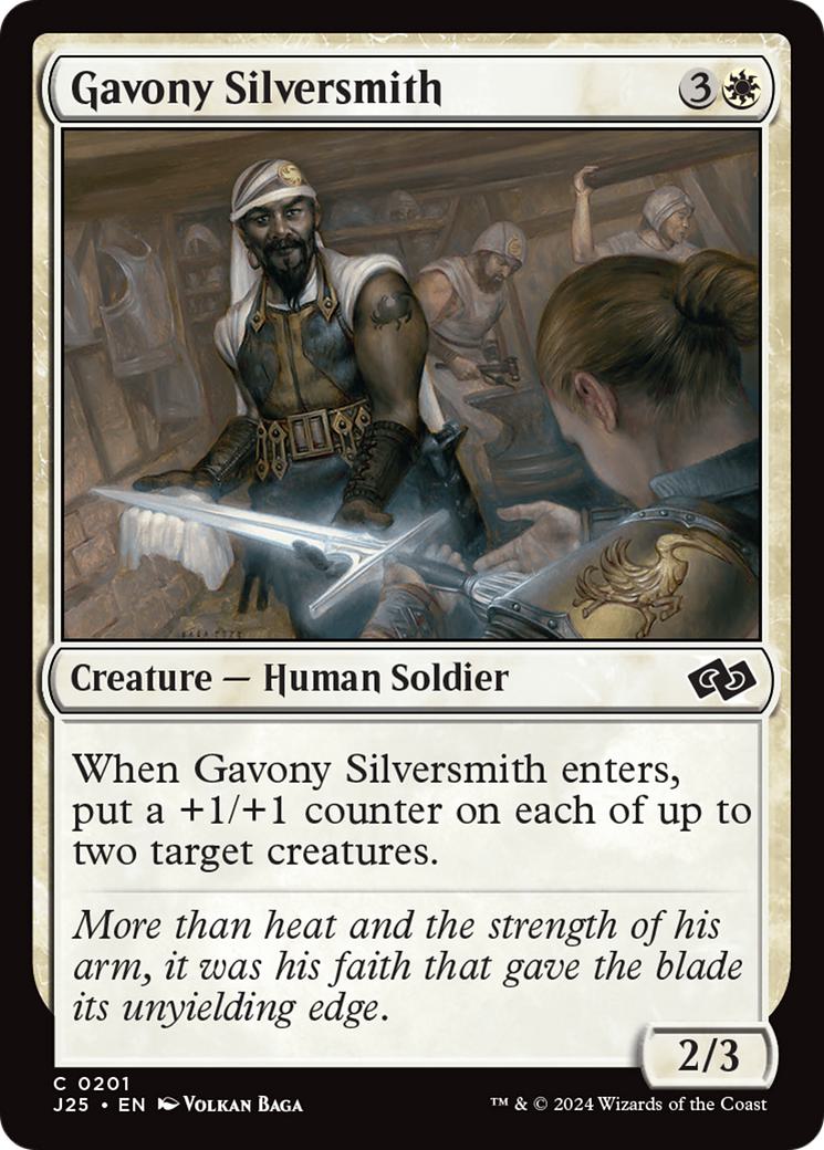 Gavony Silversmith [201] [Foundations: Jumpstart] [Non-Foil]