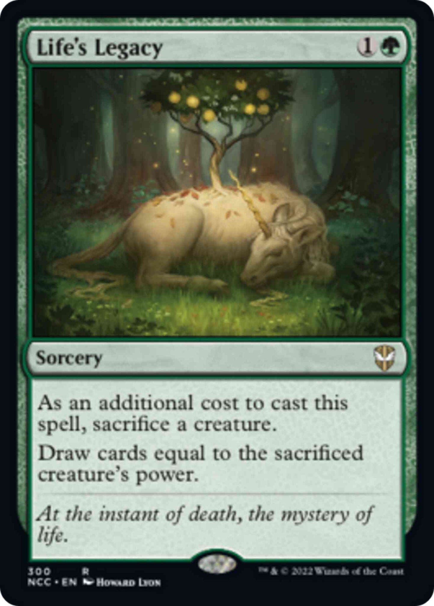 Life's Legacy [300] [Streets of New Capenna: Commander] [Non-Foil]