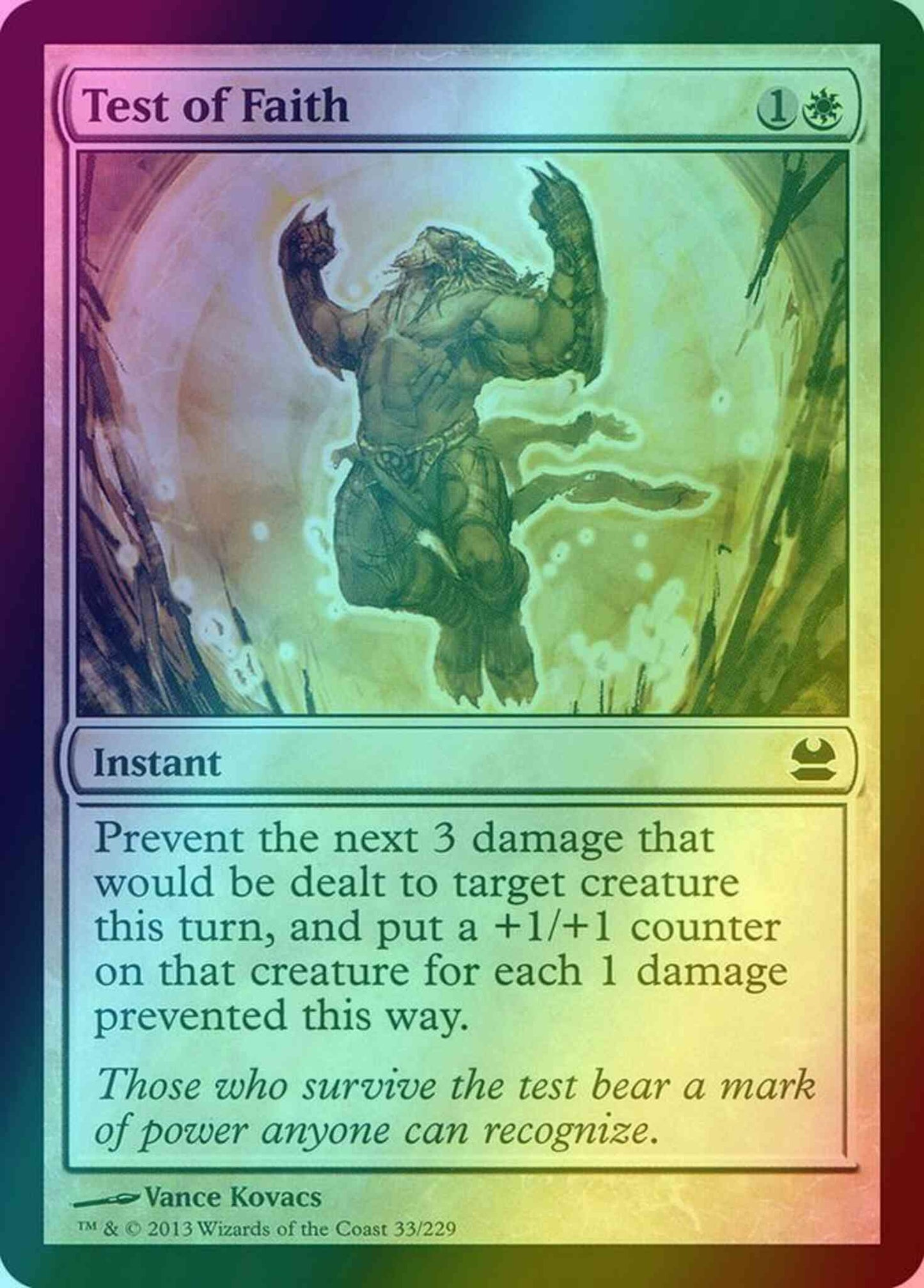 Test of Faith [33] [Modern Masters] [Foil]