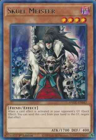 Skull Meister - ANGU-EN043 - Rare - 1st Edition