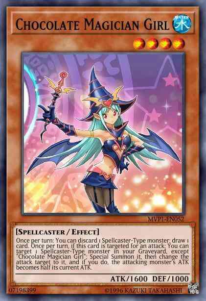 Chocolate Magician Girl - MVP1-ENS52 - Secret Rare - 1st Edition