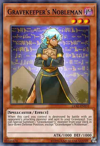 Gravekeeper's Nobleman - MP14-EN212 - Ultra Rare - 1st Edition