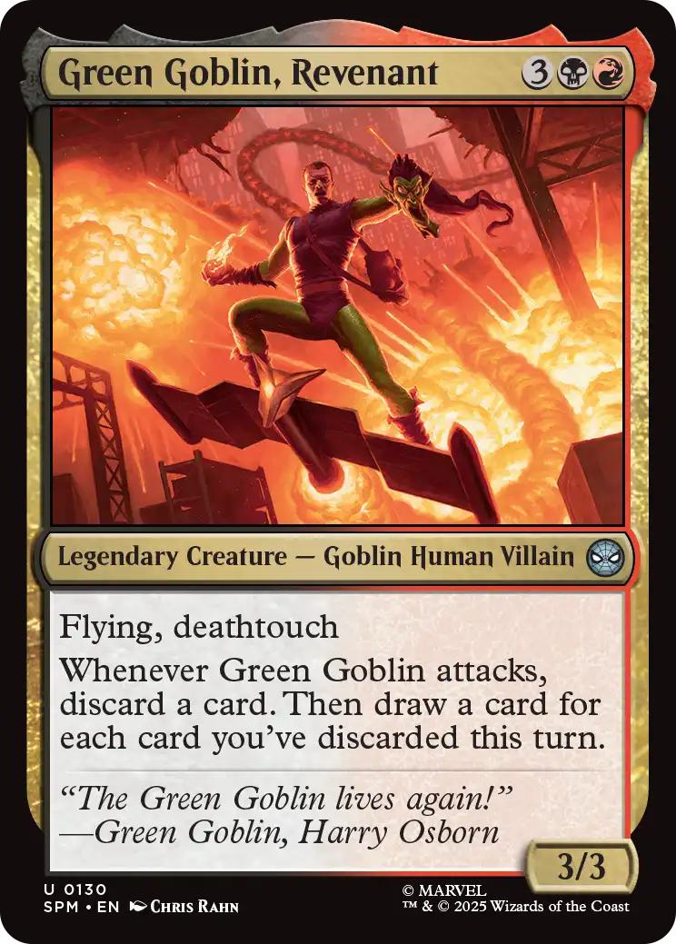 Green Goblin, Revenant [130] [Marvel's Spider-Man] [Non-Foil]