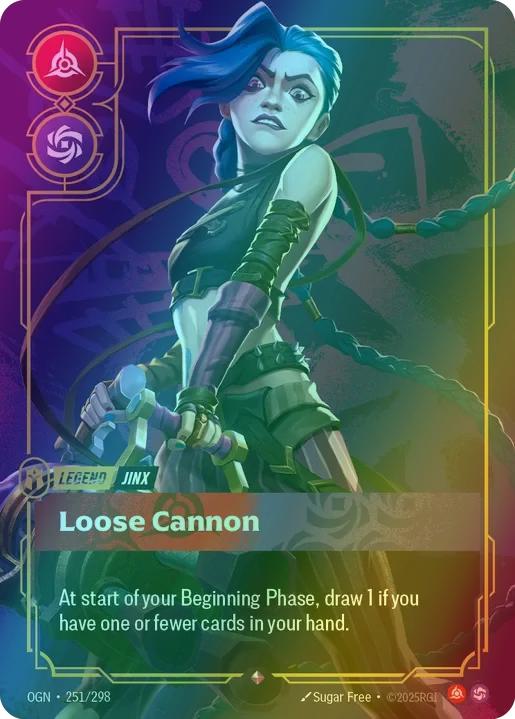 Loose Cannon (Jinx) - 251/298 [Origins] [Foil]