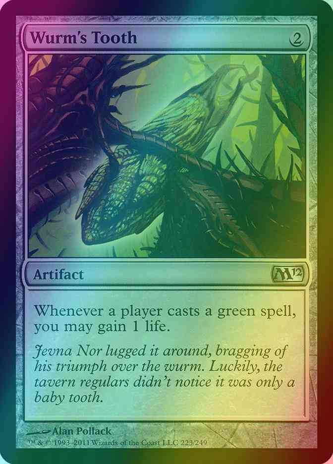 Wurm's Tooth [223] [Magic 2012] [Foil]