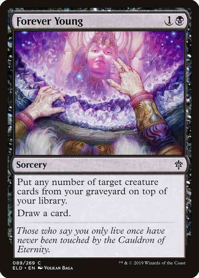 Forever Young [89] [Throne of Eldraine] [Non-Foil]
