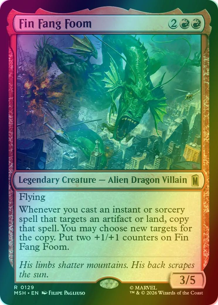 Fin Fang Foom [129] [Marvel Super Heroes] [Foil]