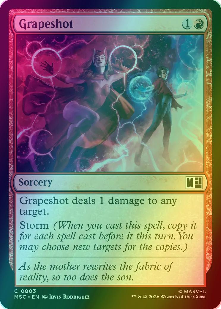 Grapeshot [803] [Jumpstart] [Marvel Super Heroes: Commander] [Foil]