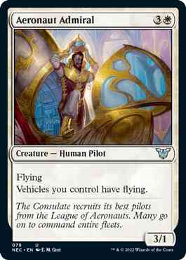 Aeronaut Admiral [79] [Kamigawa: Neon Dynasty: Commander] [Non-Foil]