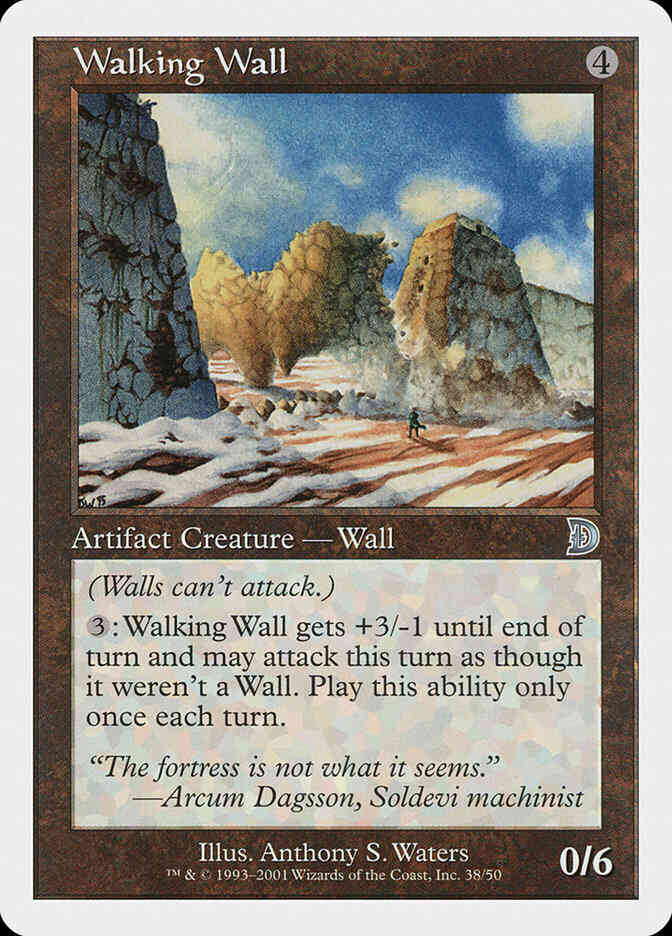 Walking Wall [38] [Deckmasters] [Non-Foil]