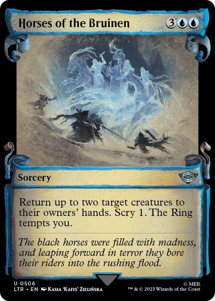 Horses of the Bruinen [506] [Scrolls Showcase] [The Lord of the Rings: Tales of Middle-earth] [Non-Foil]