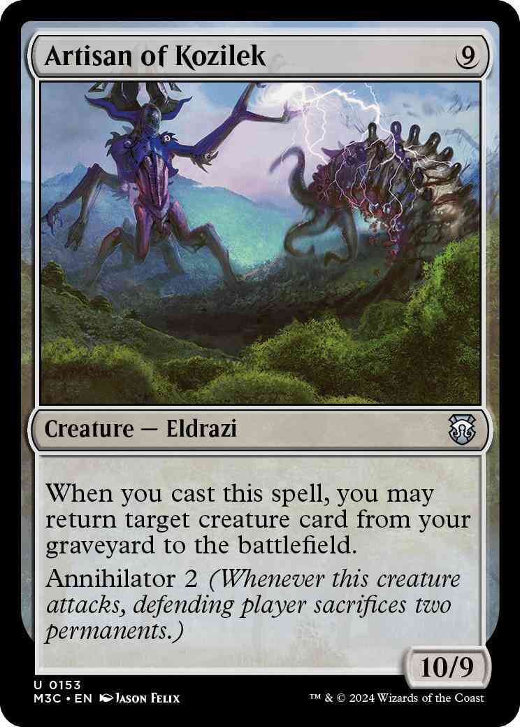 Artisan of Kozilek [153] [Modern Horizons 3: Commander] [Non-Foil]