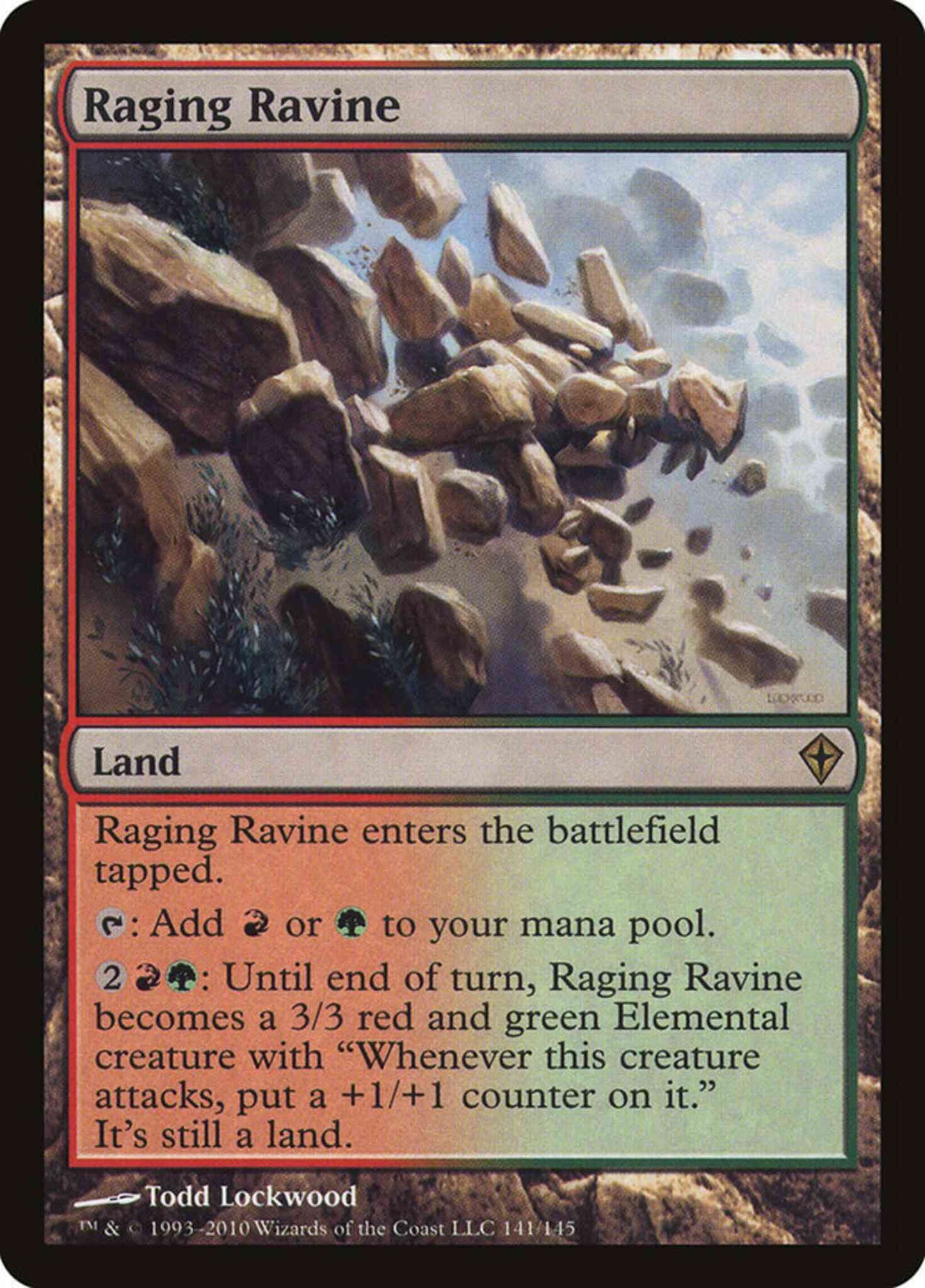 Raging Ravine [141] [Worldwake] [Non-Foil]